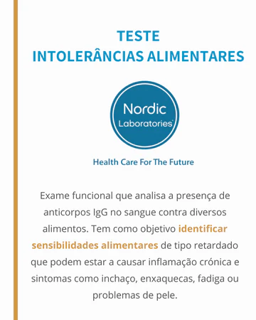Teste de Intolerâncias Alimentares