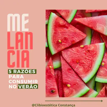 Benefícios do consumo de melancia – fruta da época