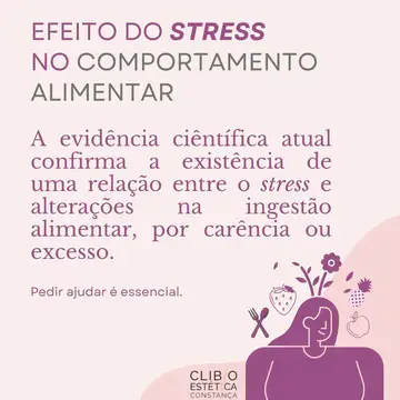 O efeito do stress no comportamento alimentar